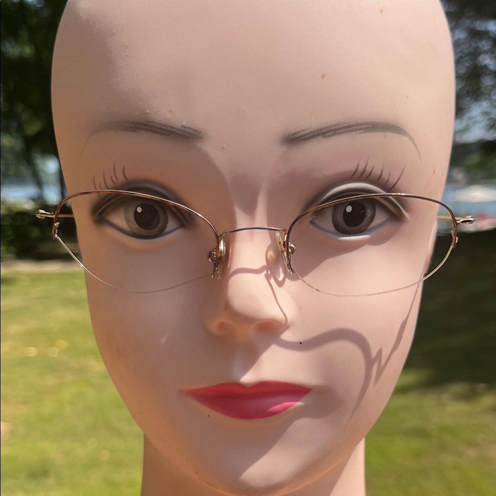 Lightweight Organix half rim 140mm glasses